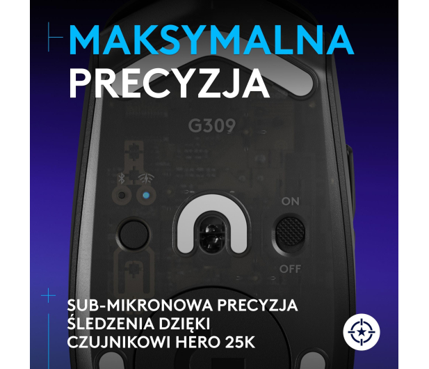 Logitech G309 Lightspeed czarny - 1269089 - zdjęcie 9